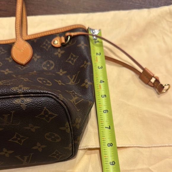 Louis Vuitton Authentic Pre Owned Monogram Neverfull PM Bag W/Dust Bag & COA. - Picture 13 of 16